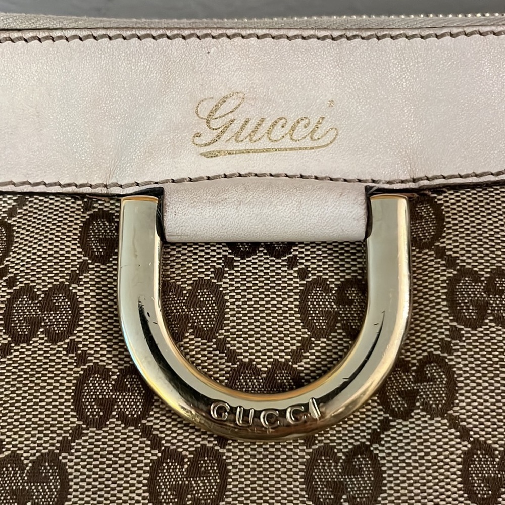 GUCCI Gg Canvas Beige Shoulder Bag - Picture 17 of 17
